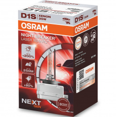 Xenon Lamp D1S OSRAM 12/24 V Xenarc Night Breaker Laser 4500K +200%