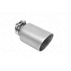 Koncovka tlmiča 89mm vstup 51mm Brushed Chrome