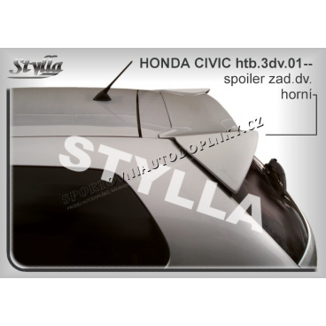 Honda Civic 3D (01+) spoiler zadných dverí horný Honda Civic 3D (01+) spoiler zadných dverí horný