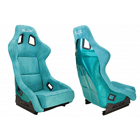 Športové sedadlo SLIDE KS2 Premium Morská modrá Velúr & Morská modrá Trblietka