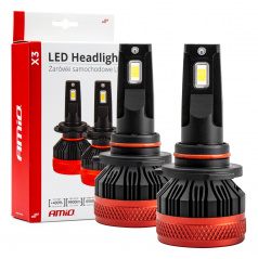 Automobilové LED žiarovky série X3 HB4 9006 6500K Canbus AMIO-02983