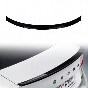 Zadné krídlo Skoda Octavia IV Lip Gloss Black Zadné krídlo Skoda Octavia IV Lip Gloss Black
