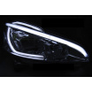 Peugeot 208 04.2012-06.2015 přední čirá světla Tube Light chrome (LPPE30)