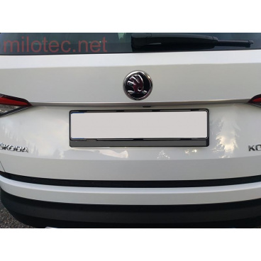 Lišta nad zadnú ŠPZ, Al Brush, Škoda KodiaQ, 2016+