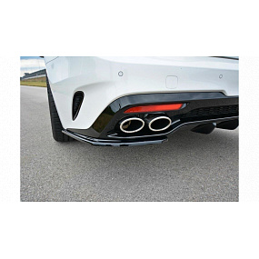 Splitter Kia Stinger I GT GT-Line Tył Boczne Gloss Black Splitter Kia Stinger I GT GT-Line Tył Boczne Gloss Black