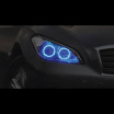 LED SMD krúžky s priemerom 9 cm 8000K 2 ks