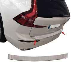 Nerez kryt hrany zadného nárazníka Volvo XC60 2017+ brúsený