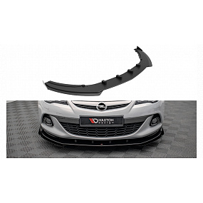 Splitter Opel Astra GTC OPC-Line J Przód Pro v.1 + flaps Black Splitter Opel Astra GTC OPC-Line J Przód Pro v.1 + flaps Black