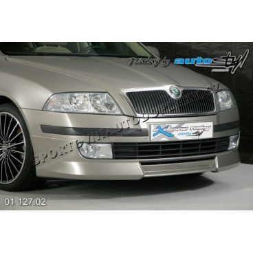 Škoda Octavia II Predný spoiler - pre lak Škoda Octavia II Predný spoiler - pre lak
