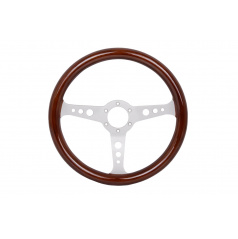 Volant 350mm Drevo Strieborný