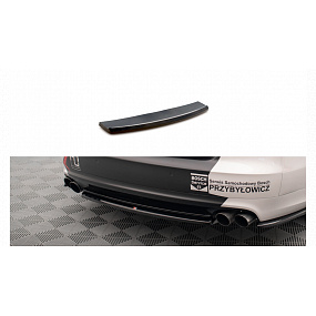Splitter Audi S8 D4 Tył Środkowy Gloss Black