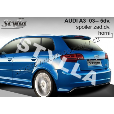 Audi A3 2003+ 5 dver. zadný spoiler horný Audi A3 2003+ 5 dver. zadný spoiler horný