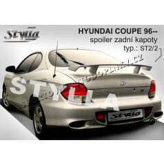 Hyundai Coupe 96+ spoiler zadnej kapoty (EÚ homologácia)