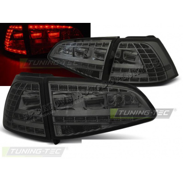 VW Golf 7 2013 zadné lampy smoke LED GTI Look (LDVWG2)