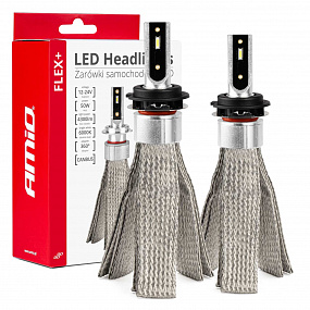 Autožiarovky LED série FLEX+ H7-6 12V 24V 6000K Canbus AMIO-03662 Autožiarovky LED série FLEX+ H7-6 12V 24V 6000K Canbus AMIO-03662
