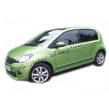 Bočné ochranné lišty dverí Škoda Citigo 5 dver. 2011+ Bočné ochranné lišty dverí Škoda Citigo 5 dver. 2011+