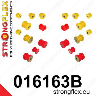 Alfa Romeo GTV Strongflex zostava silentblokov len pre zadnú nápravu 16 ks