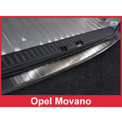 Nerez kryt- ochrana prahu zadného nárazníka Opel Movano 2014-16