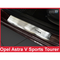 Nerez ochranné lišty prahu dverí 4ks Špeciálna edícia Opel Astra 5 K Sports Tourer 2015-17