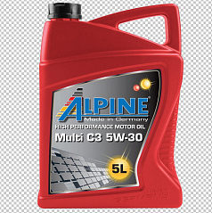 Syntetický motorový olej Alpine Multi C3 5W-30 1 alebo 5 L