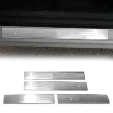 Nerez chróm prahové lišty Omtec VW Touran  2003-10