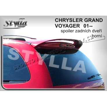 Chrysler Grand Voyager 01+ spoiler zadných dverí horný