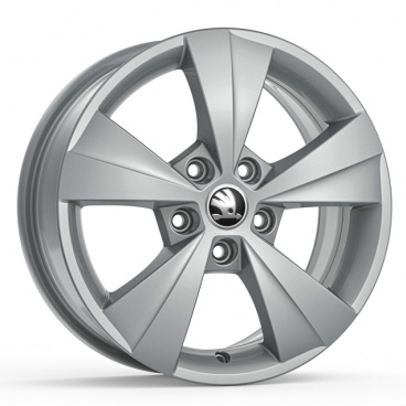 Originálne koleso z ľahkej zliatiny NEW VELORUM 16" Škoda Octavia III