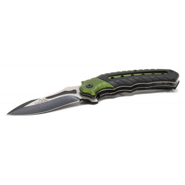 Nůž zavírací COBRA 20cm s pojistkou zelená-černá Nůž zavírací COBRA 20cm s pojistkou zelená-černá