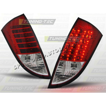 Ford Focus MK1 1998-04 zadné LED lampy red white (LDFO24)