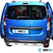 Nerez kryt nákladovej hrany zadného nárazníka Omtec Dacia Doker 2012+ leštený