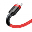 Kábel USB na USB-C Baseus Cafule 1.5A dĺžka. 1m, červený