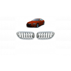 Gril BMW 6 E63 E64 jednotlivé rebro Chróm