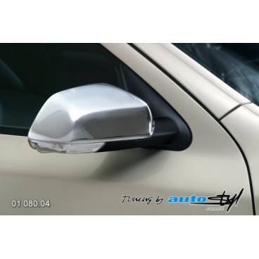 Kryt spätného zrkadla - chrom Škoda Octavia II