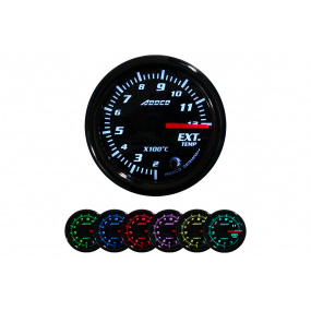 Hodiny ADDCO 52mm - Teplota výfukových plynov