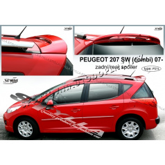 Peugeot 207 combi 2007- zadní spoiler (EU homologace)