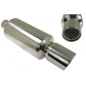 Športový výfuk TurboWorks guľatá koncovka II (76 mm vstup) Športový výfuk TurboWorks guľatá koncovka II (76 mm vstup)