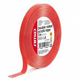 Mocna dwustronna taśma akrylowa 6mm x 3m x 1mm AMIO-04856