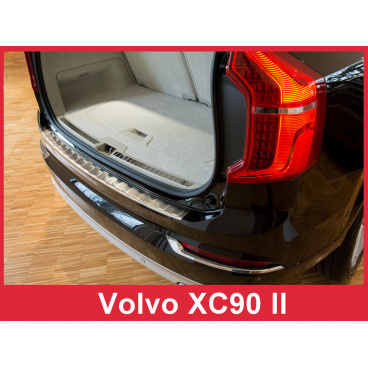 Nerez kryt- ochrana prahu zadného nárazníka Volvo XC90 II 2015+