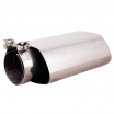 Nerez koncovka výfuka ovál atyp (masívne veľká)