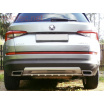 Koncovky výfuku Dummy XL Škoda Kodiaq 2 ks 20x10 cm