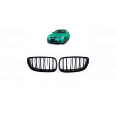 Mriežka BMW 3 E92 E93 dvojité rebro Matt Black