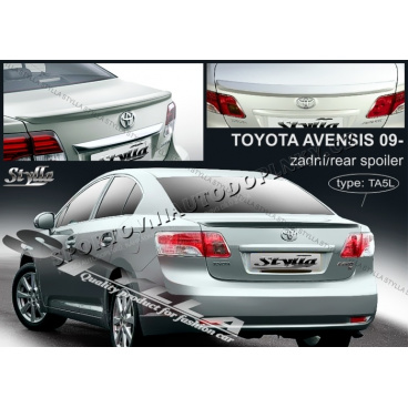 Toyota Avensis sedan 2009- zadní spoiler (EU homologace) Toyota Avensis sedan 2009- zadní spoiler (EU homologace)