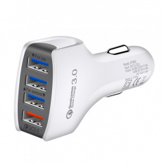 Nabíjačka do auta 4xUSB 12-24V