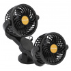 Ventilátor MITCHELL DUO 2x108mm 24V na prísavku