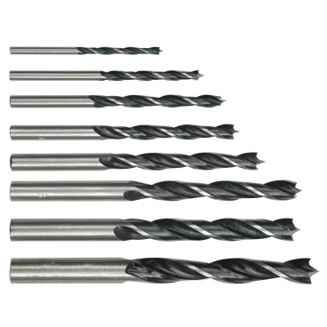 Sada vrtáků do dřeva 8 ks Sada vrtáků do dřeva 8 ks