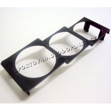 Kovový rámček pre 3 budíky 52 mm