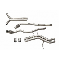 Výfukový systém CatBack Audi B8 S4 S5 3.0T Aktívny