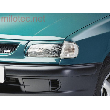 Kryty svetlometov Milotec (mračítka) - ABS čierny, Škoda Felicia Kryty svetlometov Milotec (mračítka) - ABS čierny, Škoda Felicia