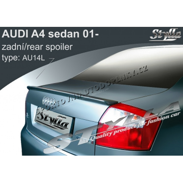 AUDI A4 sedan 02+ spoiler zadnej kapoty