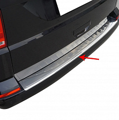 Nerez kryt zadného nárazníka VW T6, T6,1 2015-24 leštený